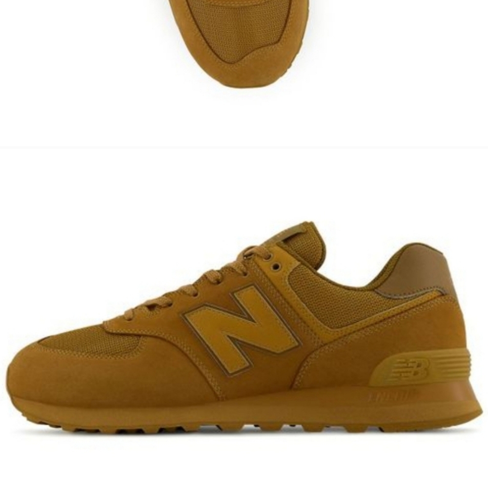 New Balance Women's Sneakers in Mustard Tan